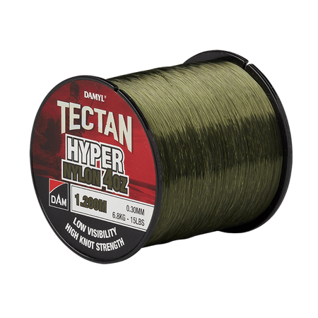 DAMYL TECTAN HYPER 4OZ 650M 0.40MM 11.2KG 25LBS DARK GREEN DAM (77639)