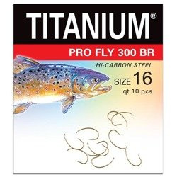 Haczyk Titanium PRO FLY (10 szt.), rozm. 16 Robinson 02-P-300BR-16