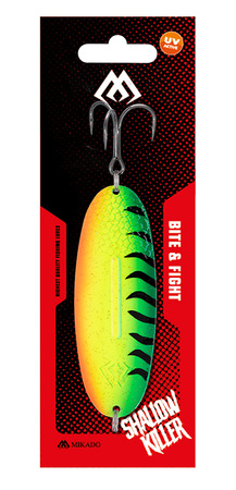 BŁYSTKA WAHADŁOWA - SHALLOW KILLER 14g/6.7cm - FIRETIGER - op.1szt. MIKADO PMB-WSHK-14-FT