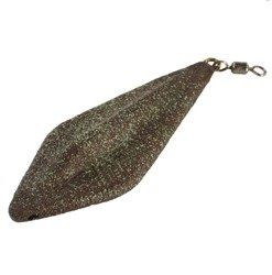 CIĘŻAREK Z KRĘTLIKIEM "TRILOBIT" (C.ZIELONY) - 180 g - op.10szt MIKADO OMK-30G-180