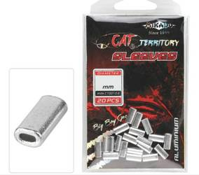 ALUMINIOWE TULEJKI ZACISKOWE DO PRZYPONÓW - rozmiar 1.2 mm - op.20szt. MIKADO AMA-C7001-1.2