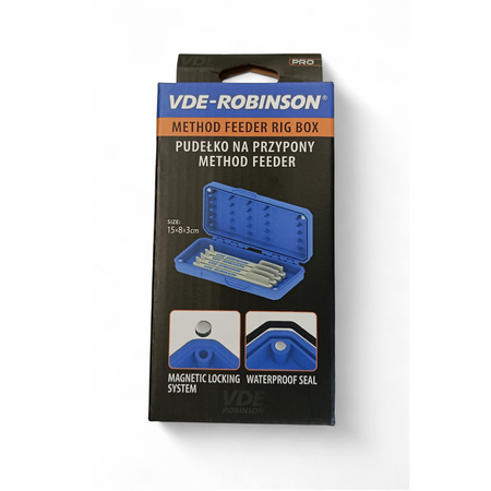 Pudełko na przypony MF PRO VDE-Robinson 15x8x3cm VDR Team 67-A0-PP13