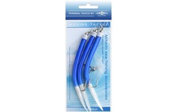 ZESTAW MORSKI - GUMMI MAKK RIG - hak 3x6/0 (BLUE) MIKADO LS-A220-20
