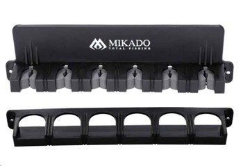 UCHWYT ŚCIENNY NA 6 WĘDEK VERTICAL ROD RACK MIKADO AM-UNI-002