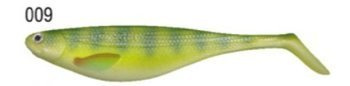 FLAT SHAD 9,5cm KOL. 09 OLIVE PERCH OP.4SZT KONGER 338020009
