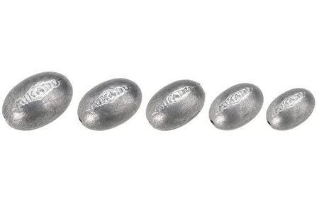 CIĘŻAREK - PRZELOTOWY OWALNY 21 g - op.10szt. MIKADO OMC-2149-21