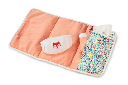 LILLIPUTIENS Przewijak z akcesoriami Kwiaty 2 lata+