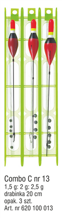 ZESTAW SPŁAWIKOWY COMBO C NR.13 OP.3SZT KONGER 620100013