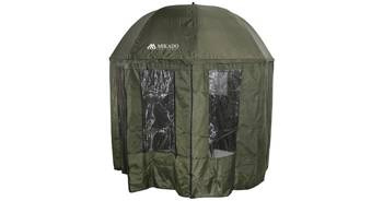 PARASOL - Z BOCZNĄ OSŁONĄ 360 - MOSKITIERY - 2.5m - op.1szt. MIKADO IS14-P003
