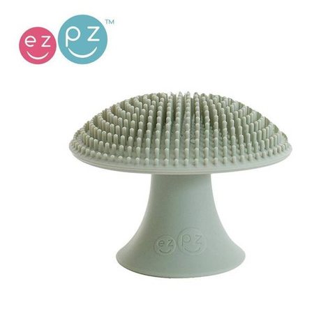 EZPZ Silikonowa myjka czyścik do naczyń bez bakterii pastelowa zieleń