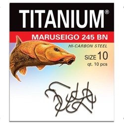 Haczyk Titanium MARUSEIGO (10 szt.), rozm. 10 Robinson 02-P-245BN-10