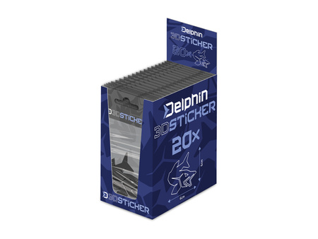 Naklejka 3D Delphin PIKE czarny Delphin (101005912)