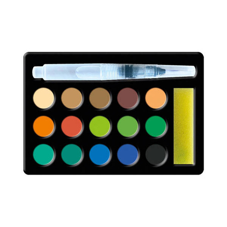 Zestaw kreatywny Malowanie po numerach Leśne zwierzęta 2 obrazy 7+, Janod