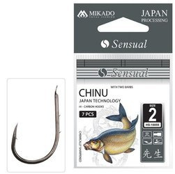 HACZYK SENSUAL - CHINU Z ZADZIORAMI Nr. 2 BN - torebka 7szt MIKADO HS10055-2-BN