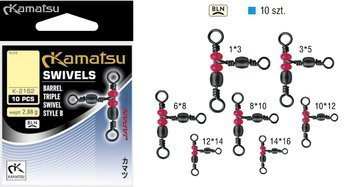 KRĘTLIK POTRÓJNY K2162 ROZMIAR 6*8 KAMATSU 552162060