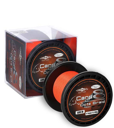 PLECIONKA CARP OCTA BRAID 016 ORANGE 600M MIKADO Z32O-016