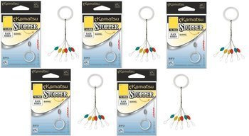 STOPER GUMOWY NA ŻYŁKE KOLOR BECZUŁKA L OP.5SZT. 316001014