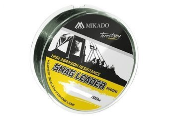 PRZYPON STRZAŁOWY - SNAG LEADER KHAKI 45lbs/0.50mm/80m - op.1szt. MIKADO AMC-SL50K