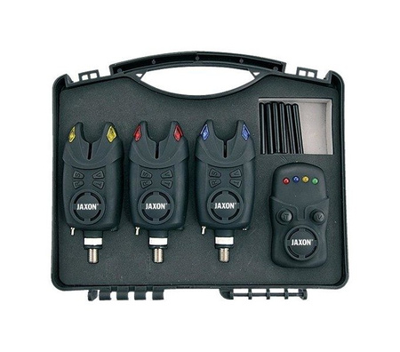 ZESTAW SYGNALIZATORÓW ELEKTRONICZNYCH XTR CARP SENSITIVE ENERGY 2+1 JAXON AJ-SYB104X