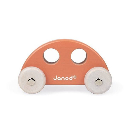 Drewniane pojazdy Sweet Cocoon, opakowanie zbiorcze 8 sztuk (3 modele: 3+3+2), Janod