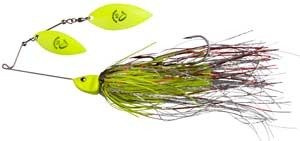 Savage Gear Da'Bush Spinnerbait 42g #4 Yellow Silver Holo Flame (42150)