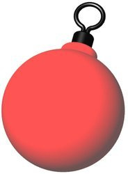 CIĘŻAREK - SURFCASTINGOWY 0019 (CZERWONY) - 80 g - op.10 szt. MIKADO OMC-0019R-80