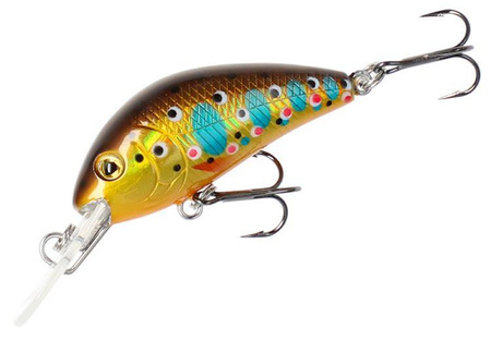 WOBLER - FISHUNTER CAVALIER - 4cm/BROWN TROUT - PŁYWAJĄCY - op.1szt. MIKADO PWF-CA-4F-BT