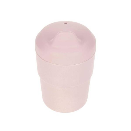 Kubek z silikonową pokrywką z dziubkiem Little Chums Mysz