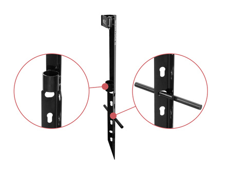 Podpórka do wędek sumowych Delphin EXTREME 100cm Delphin (101005680)