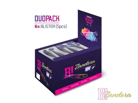 Sztuczna przynęta/guma Delphin ZANDERA UVs / 5szt 10cm/PERCHY Delphin (101002596)