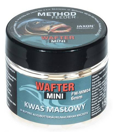 WAFTER MINI METHOD FEEDER 6MM KWAS MASŁOWY 15G JAXON FM-WM04