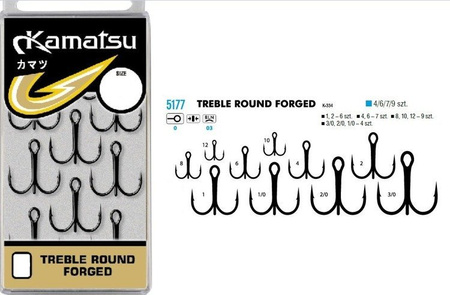 KAMATSU KOTWICE TREBLE ROUND FORGED 4BLN OP.7SZT K-334 KAMATSU 517700304