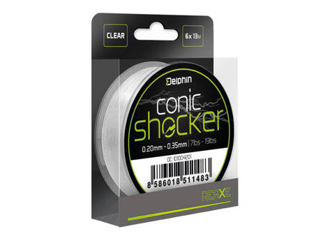 Przypon strzałowy Delphin Conic SHOCKER  REAXE / 6x13m 0.22mm-0.40mm Delphin (101004202)