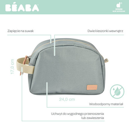 Beaba Kosmetyczka podróżna Sage Green