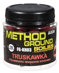 KULKI HACZYKOWE METHOD GROUND 16MM TRUSKAWKA 100G JAXON FG-KH03