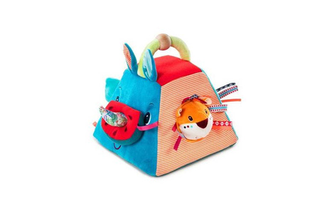 LILLIPUTIENS Piramida aktywizująca wielofunkcyjna Nosorożec Marius 9 m+