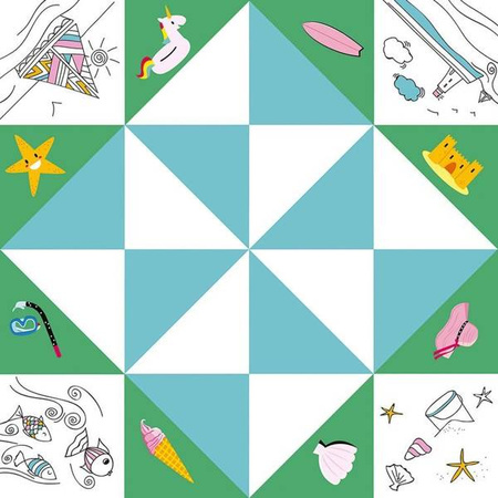 Zestaw kreatywny Papierowe wróżby piekło - niebo 7+, Janod