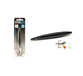 Savage Gear Line Thru Sandeel 125mm 19g 11-Black N Yellow Glow (58303)