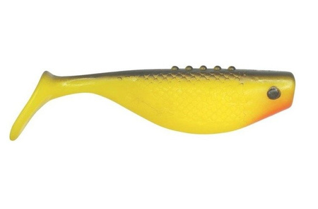 V-LURES Fatty - JUICY PEACH 5"/12.5cm 2szt./bag YELLOW/BLACK red DRAGON CHE-FT50S-45-140