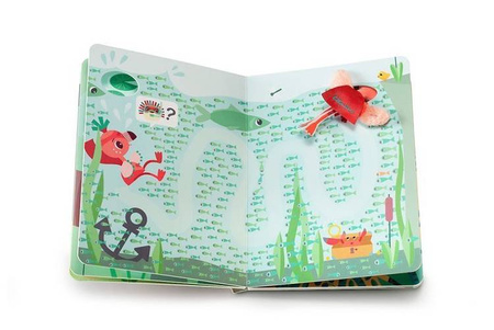 LILLIPUTIENS Książeczka przygodowa z mini-przytulanką kartonowa „Anais superbohaterka” 2 l+