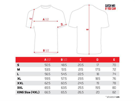 Koszulka Delphin Catch me! OKOŃ XXXL Delphin (101001839)