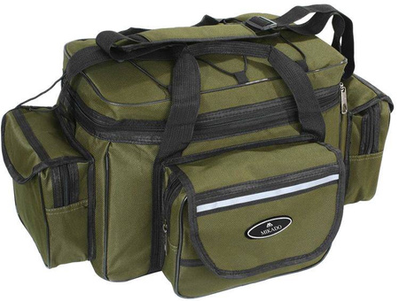 TORBA WĘDKARSKA ZIELONA (52x29x27cm) MIKADO UWD-BLG-B