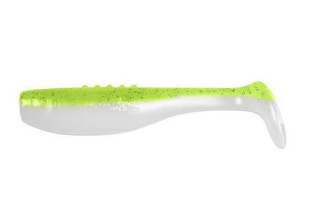 Ripper Bandit PRO - GREEN KIWI 3"/7,5cm 4szt./bag PEARL/CHARTREUSE black glitter DRAGON CHE-BD30D-01-650