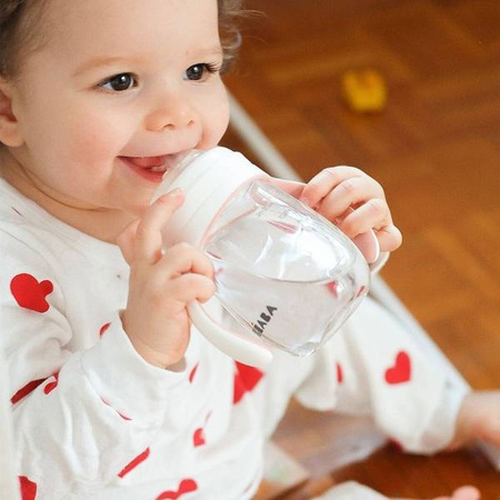 Beaba Butelka treningowa 2 w 1 tritanowa 210 ml old pink