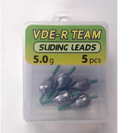 Łezki wyczynowe z igielitem VDE-R,  3,0g x 6 VDR Team 60-WY-031