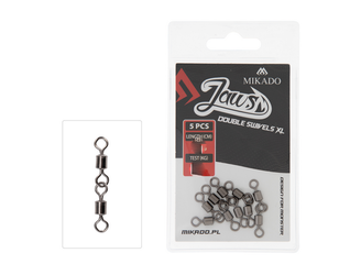 KRĘTLIK - JAWS DOUBLE SWIVELS XL - 35kg - op.5szt. MIKADO AMA-J-003-02