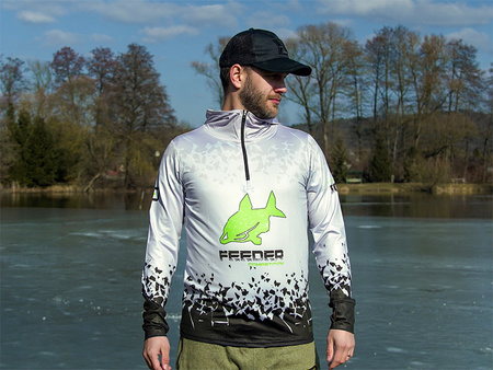 Bluza z kapturem Delphin UV ARMOR 50+ Reaxe XL Delphin (101005500)