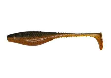 Ripper Belly Fish PRO 2.5"/6cm 5szt./bag red glitter black glitter CARROT/CLEAR SMOKED DRAGON CHE-BF25D-60-853