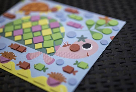 Zestaw kreatywny Mozaika Zwierzęta 3+, Janod