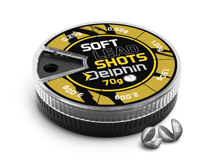 Śruciny Delphin SOFT (żółte pudełko) 70g / 0,1-2,0g Delphin (101005469)